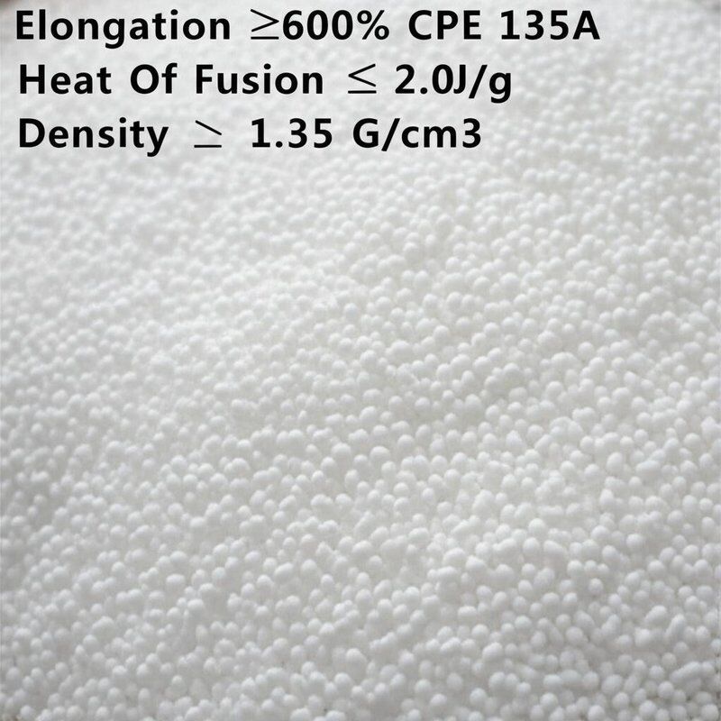 Elongation ≥600% CPE 135A with Heat Of Fusion ≤ 2.0J/g and Density 1.35 G/cm3